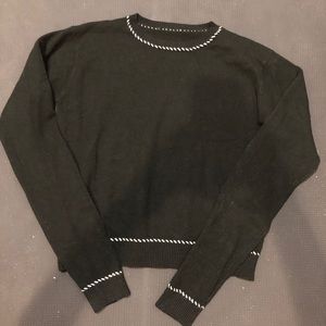 Black and White Sweater